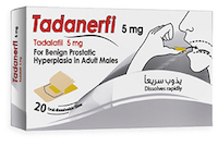 TADANERFI 5 MG 20 ORODISPERSIBLE FILMS