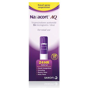Nasacort بخاخ - بخاخ الأنف نازاكورت