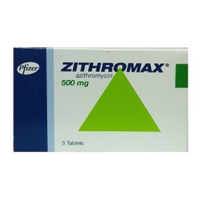 Zithromax 500mg - زيثروماكس 500 مجم 3 كبسول