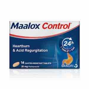 Maalox Control - مالوكس كنترول 20مجم 14 قرص | وياك
