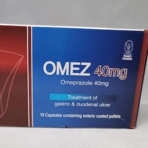 a box of medicine on a white surface